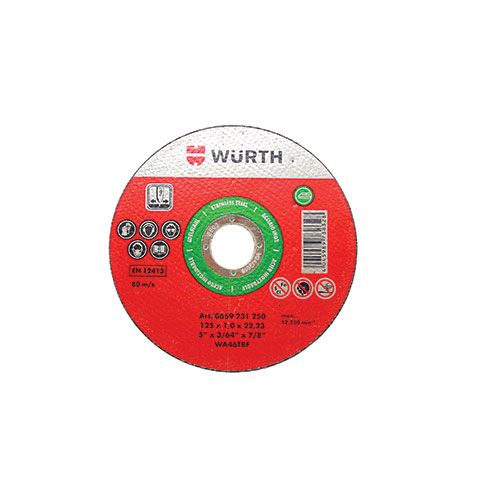REZNA PLOČA INOX RAV 1mm d125X22,23