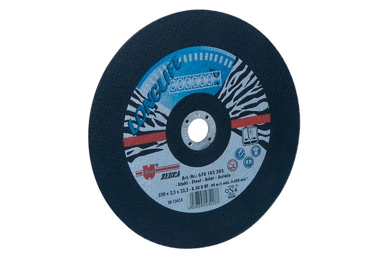 REZNA PLOČA LL ČEL RAV 3,5mm d300X20,0 ZEBRA