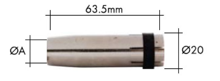 SAPNICA PLINSKA CILINDRIČNA ZA MB 24KD 17mm