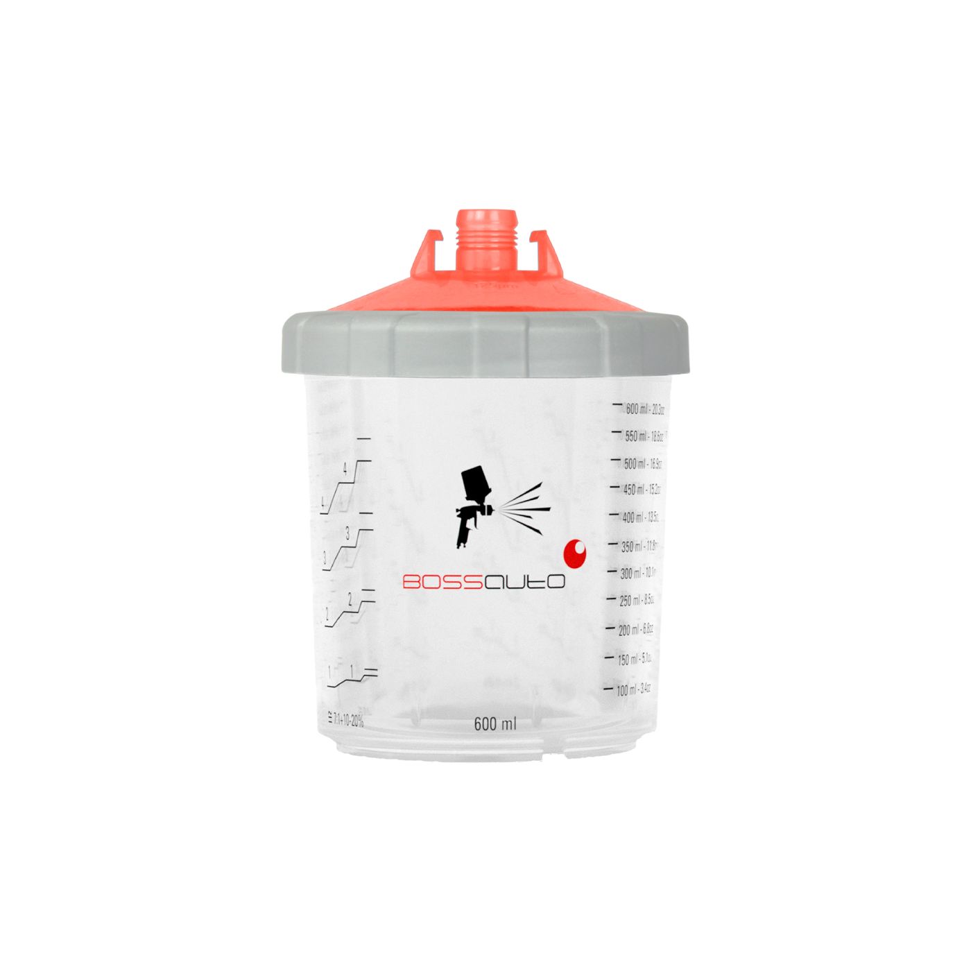 BPS SET CRVENI 600ML 190MY (50+1)