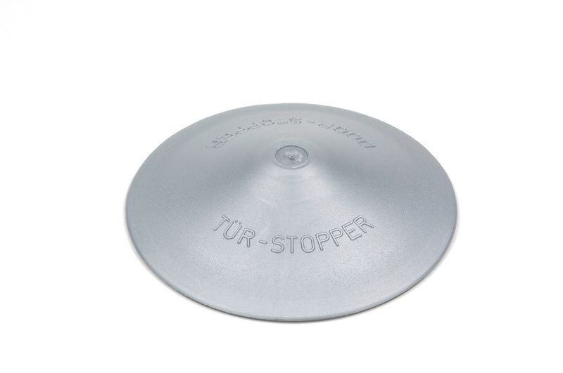 ODBOJNIK ZA VRATA TIP F PLAST SIVA R9007 d120mm