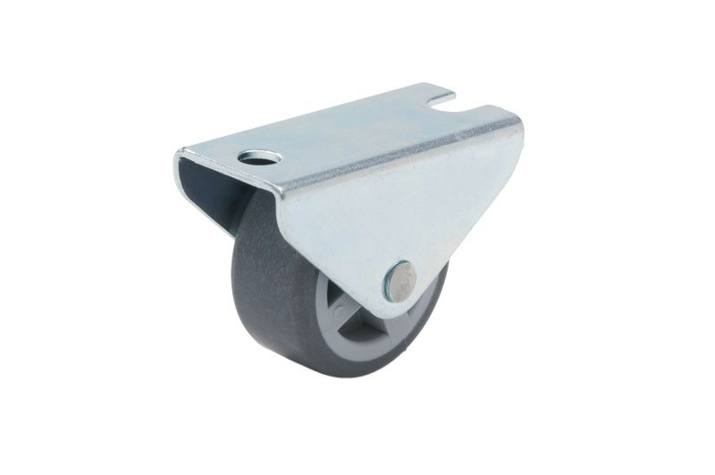 KOTAČ FIKSNI BEZ KOČNICE BIJELA d30mm 35kg