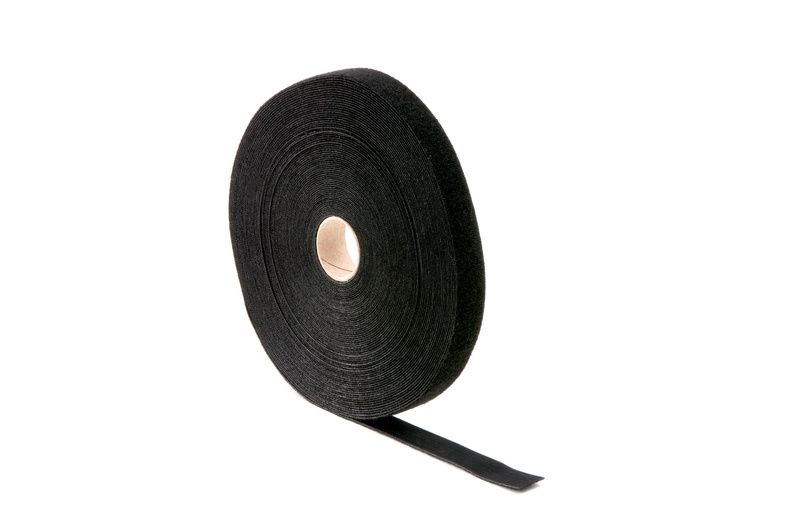 TRAKA ČIČAK CRNA-20MM-L25M