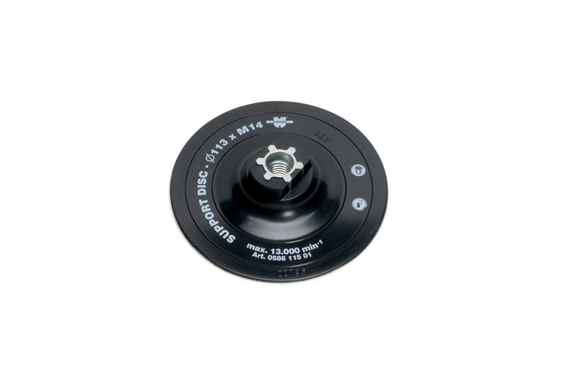 POTPORNI TANJUR ZA BRUSNI PAPIR M14 D115mm