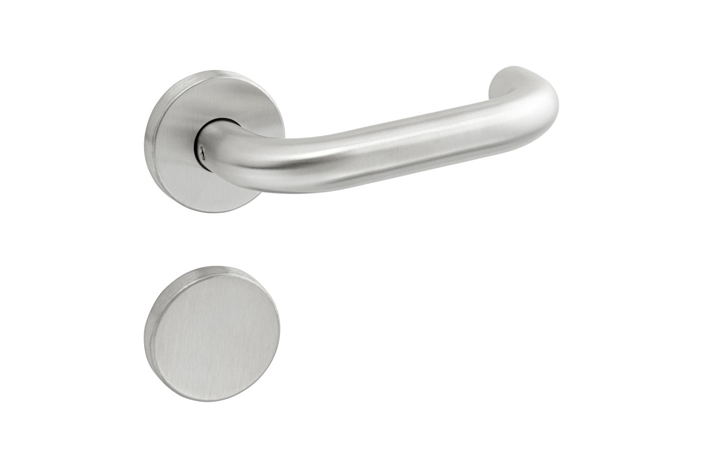 KVAKA A 502 FS OKRUGLA ROZETA BEZ KLJUČA INOX