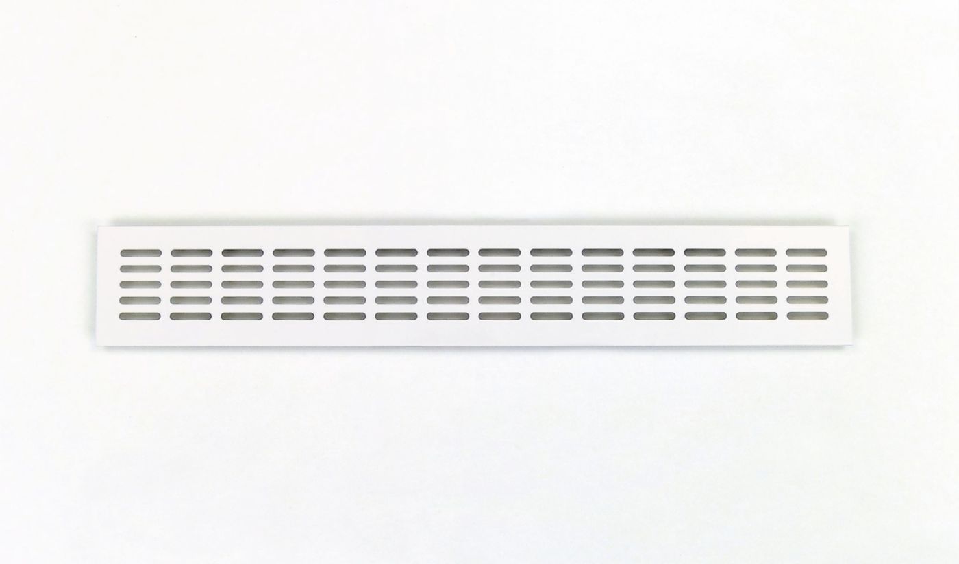 VENTILACIJSKA REŠETKA ALU BIJELA R9016 80/400mm