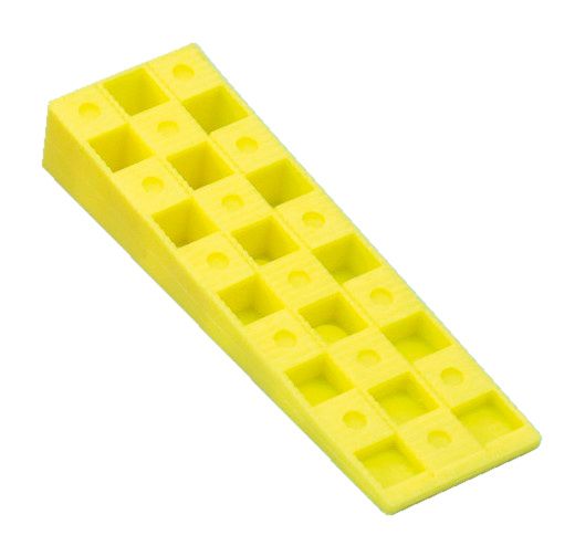 PODLOŠKA KLIN ŽUTA 150X45X25mm       