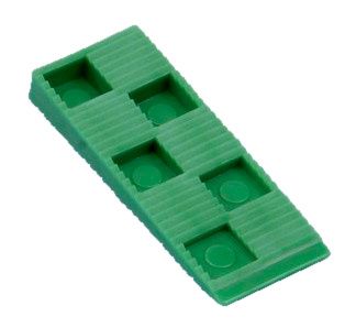 PODLOŠKA KLIN  ZELENA RASTER 80X30X10 mm
