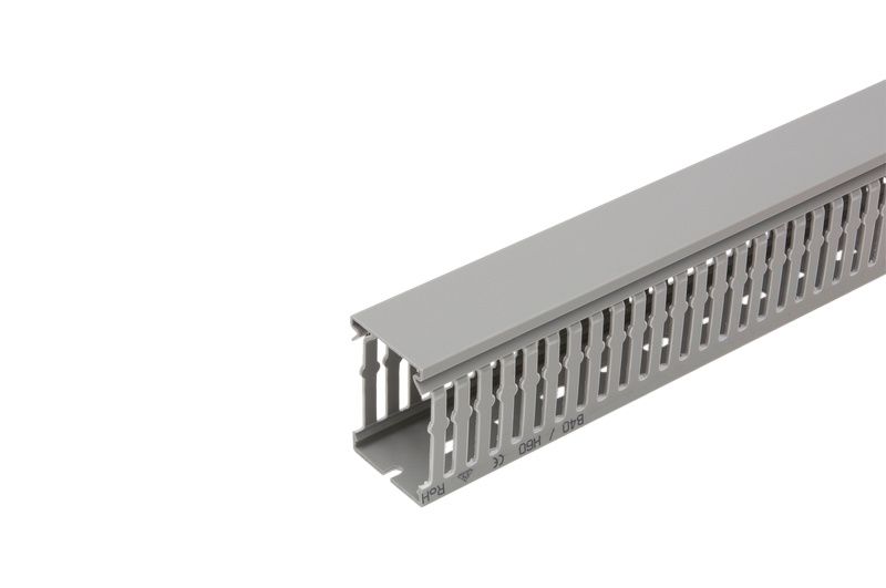 KANALICA PVC-(SI-R7030)-SIVA-H60MMXB40MM