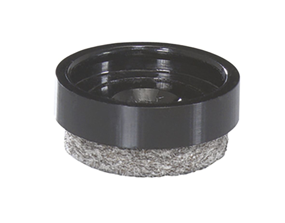 ULOŽAK KLIZAČA ZA NAMJ. ULTRASOFT SLIM CRNI d20mm 