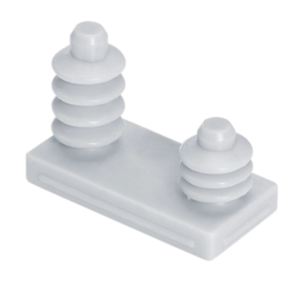 KLIZAČ ZA NAMJEŠTAJ SIVI 47x24mm  TIPL