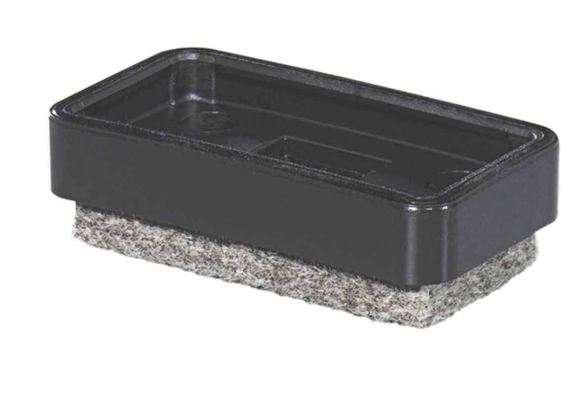 ULOŽAK ZA KLIZAČ ZA NAMJ. ULTRASOFT CRNI 31x17mm 
