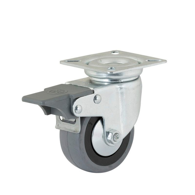 KOTAČ OKRETNI S KOČNICOM 50kg d60mm