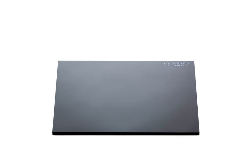 STAKLO ZA ZAVARIVANJE DIN11 ZELENO 110X90mm