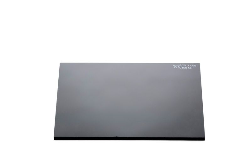 STAKLO ZA ZAVARIVANJE DIN10 ZELENO 110X90mm