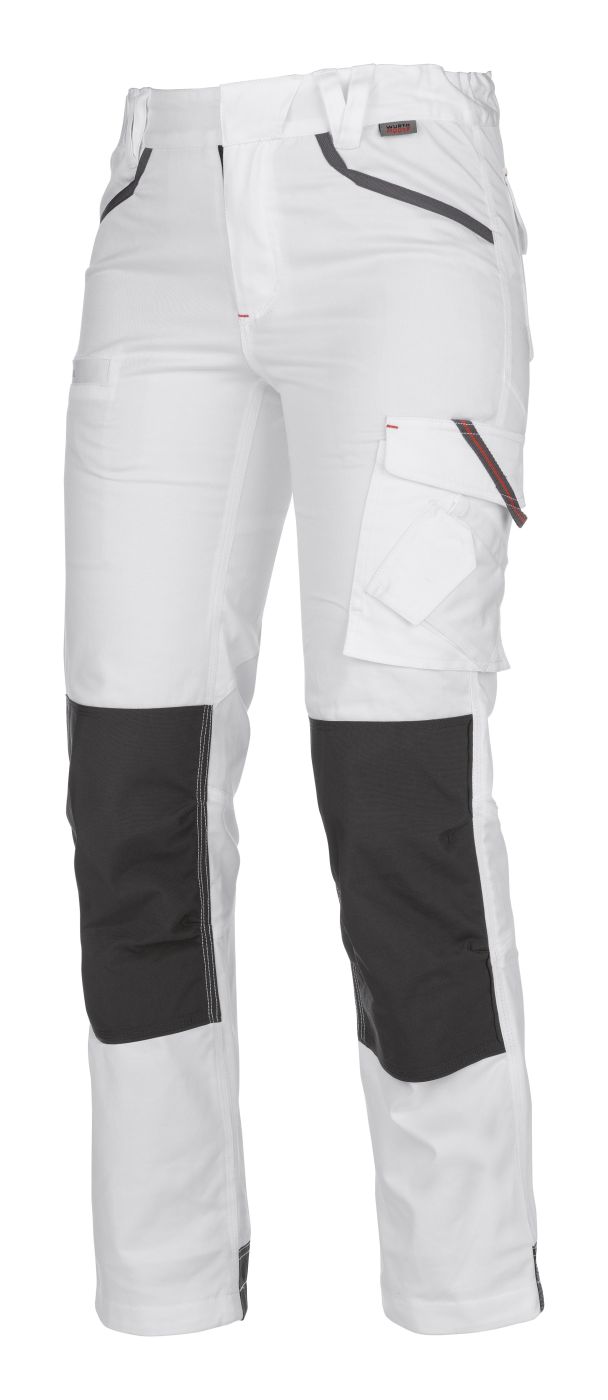 HLAČE RADNE STRETCH X LADY BIJELE  vel. 42     