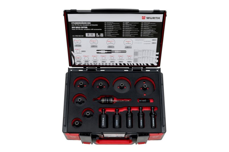 SET BIMETALNIH CILINDRIČNIH PILA HSCO8 (19 76mm)
