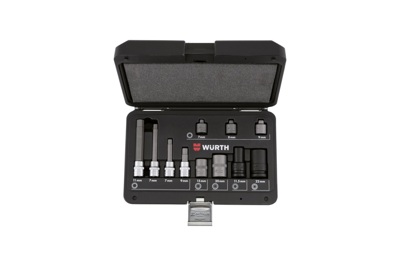 3/8"-1/2" SET ALATA ZA KOČIONE ČELJUSTI 11-DIJELNI