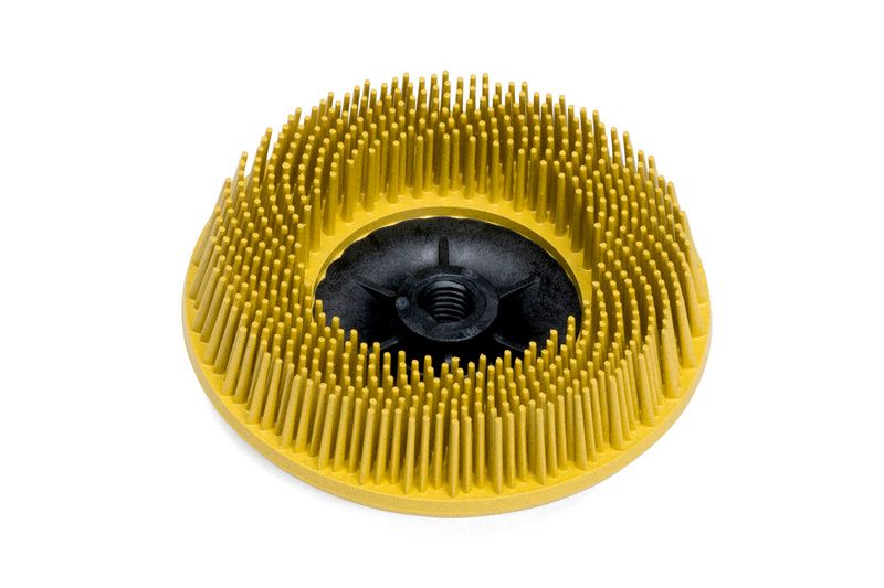 BRUSNA ČETKA BRISTLE ŽUTA G80 d115mm