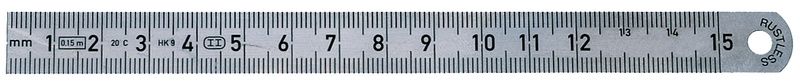 MJERNO RAVNALO 200X13X0,5MM