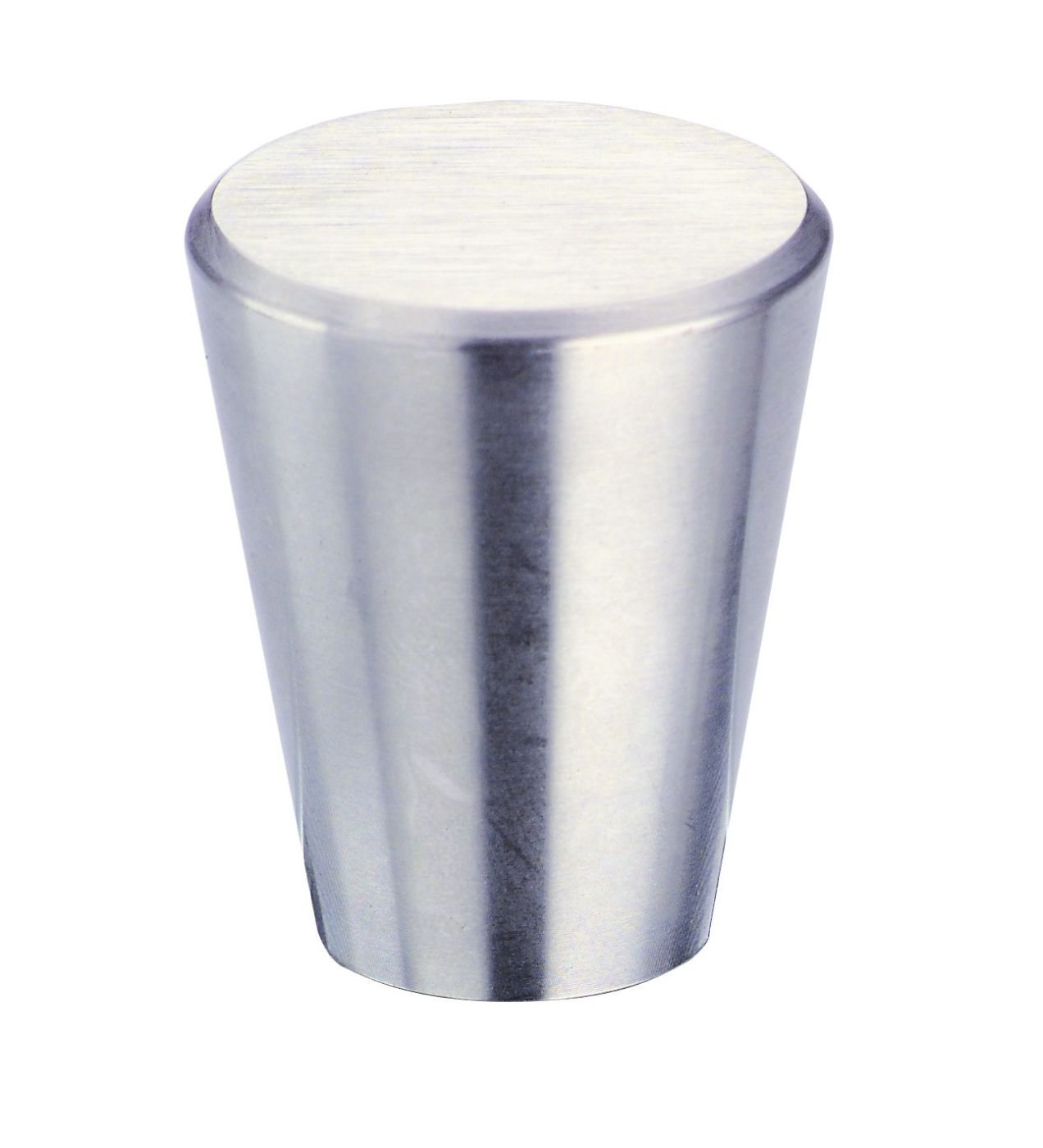 RUČKICA GUMB 2 INOX ČETKANI d24mmx29mm