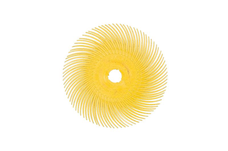 RADIJALNI BRISTLE DISK ŽUTI G80 d75 ZEBRA