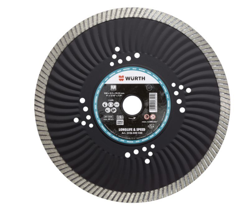 DIJAMANTNA REZNA PLOČA KROV PR22,23 d230mm