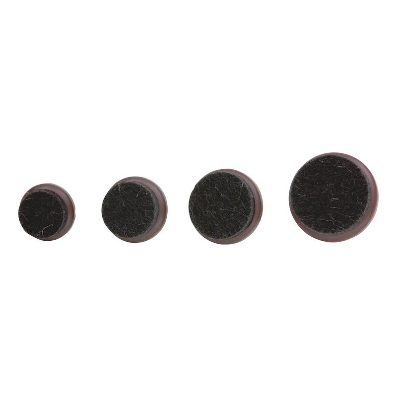 KLIZAČ ZA NAMJ. SMEĐI d23mm                     