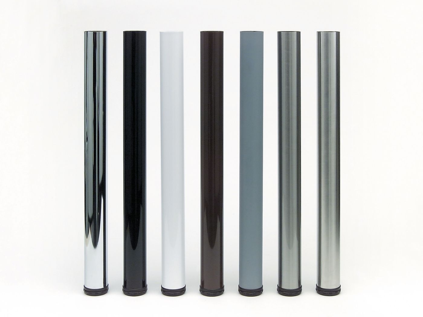 SET NOGE ZA STOL CRNI SJAJ H705 735mm d60mm
