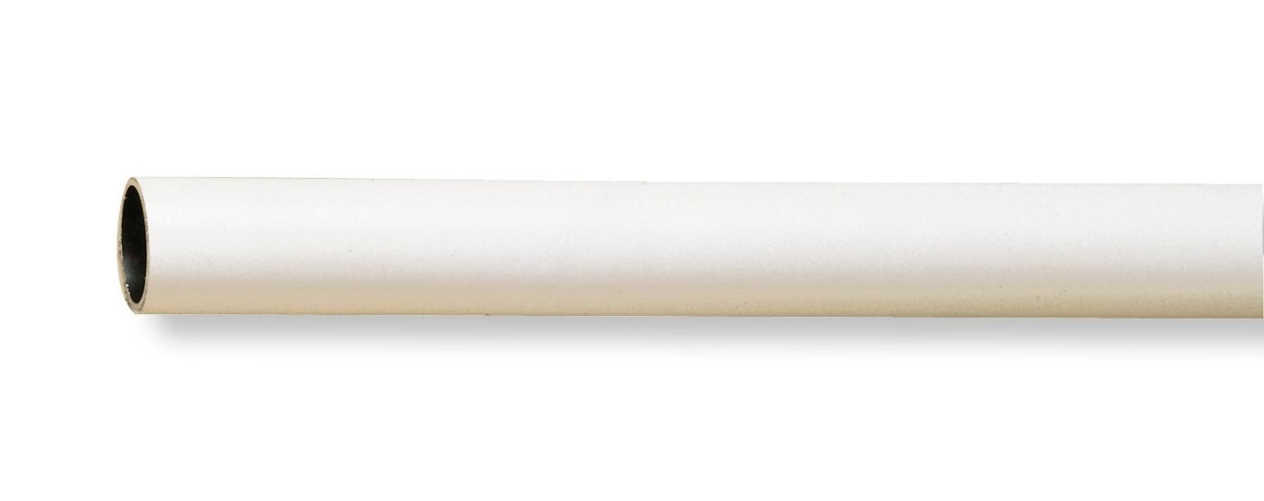 GARDEROBNA CIJEV d25x1200mm , BIJELA