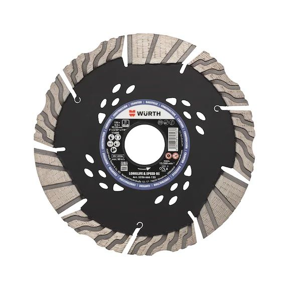 DIJAM.REZNA PLOČA d125mm ZEBRA LONG LIFE/SPEEd
