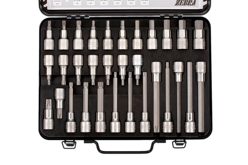 1/2" SET NASADNIH ODVIJAČA TX, INBUS, XZN, 31-DIJ.