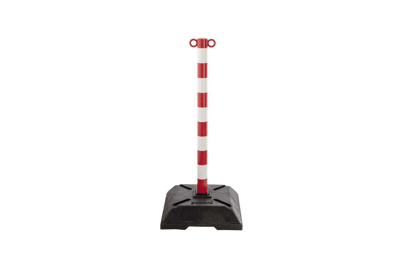 ALU BARIKADNI STUP-CRVENO/BIJELI-90CM