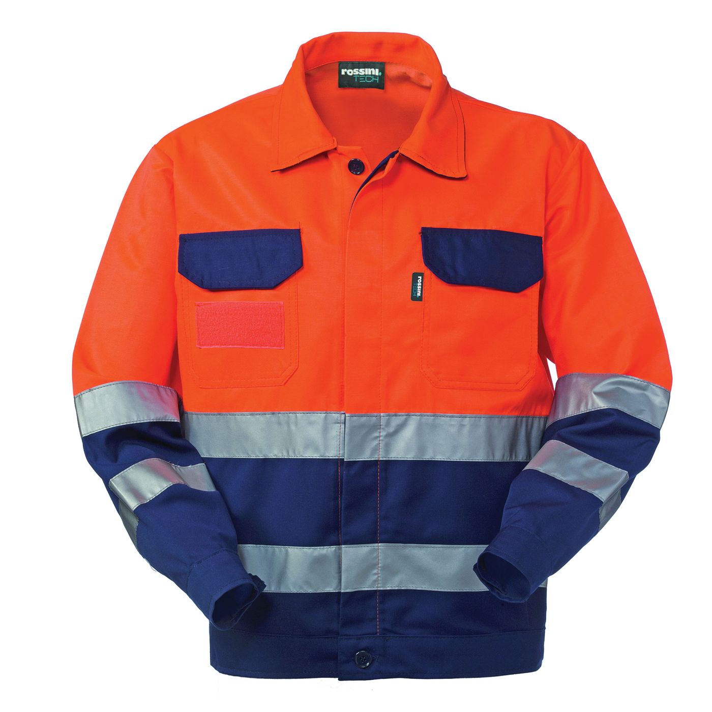 JAKNA ZAŠTITNA HI-VIS-NARANČASTO-PLAVA vel.S