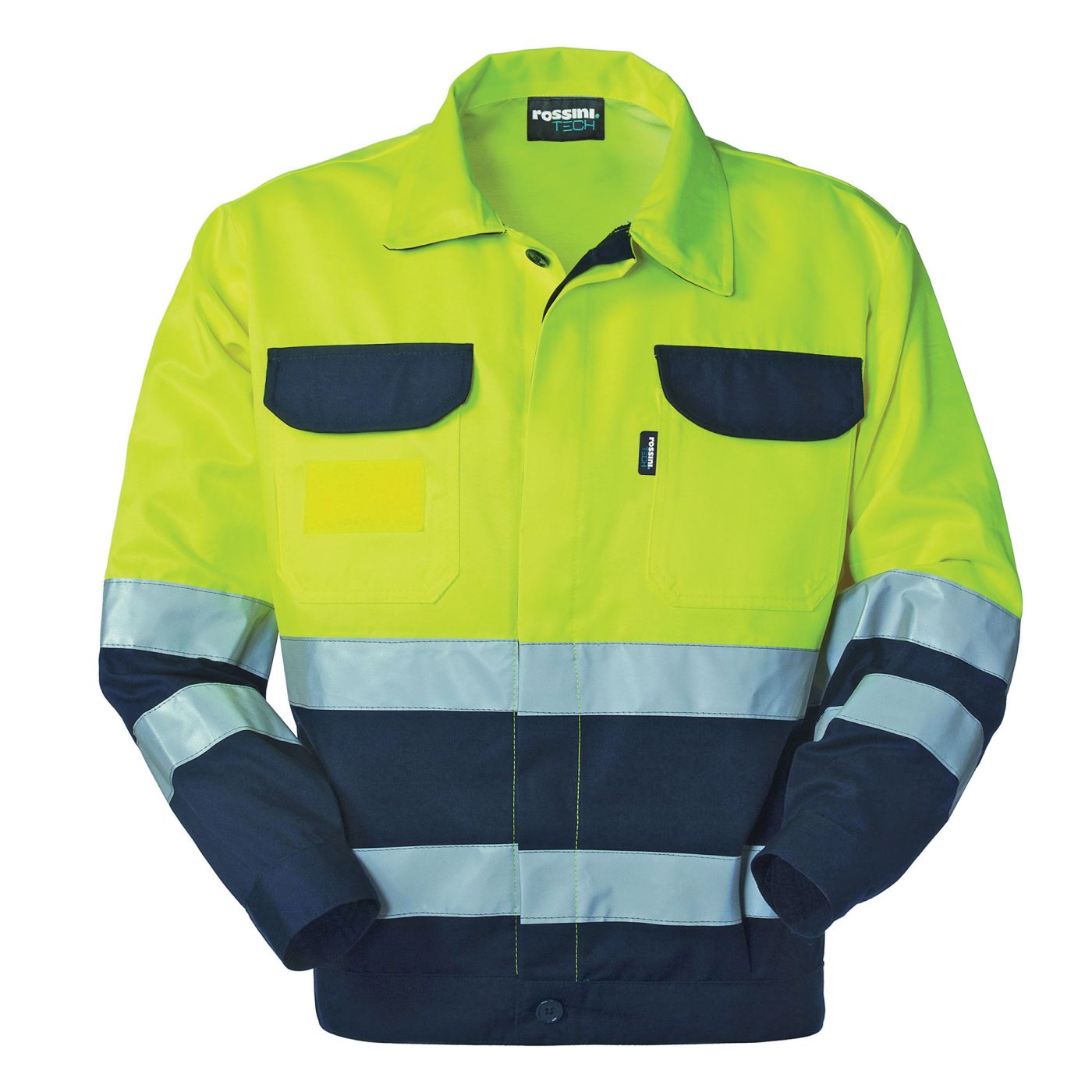JAKNA ZAŠTITNA HI-VIS ŽUTO-PLAVA vel.S