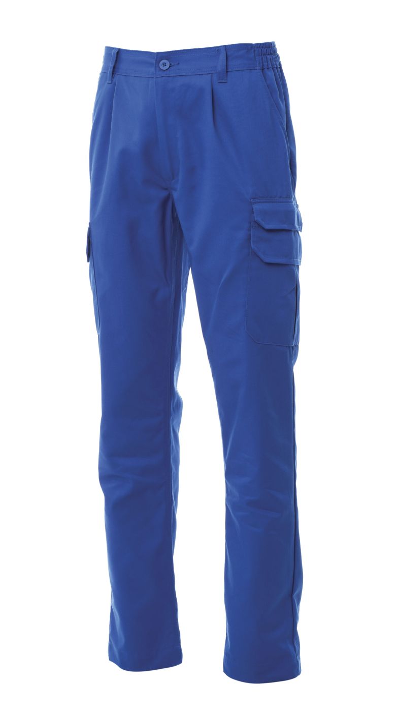 HLAČE RADNE PLAVE 250GR. 65/35% vel.L