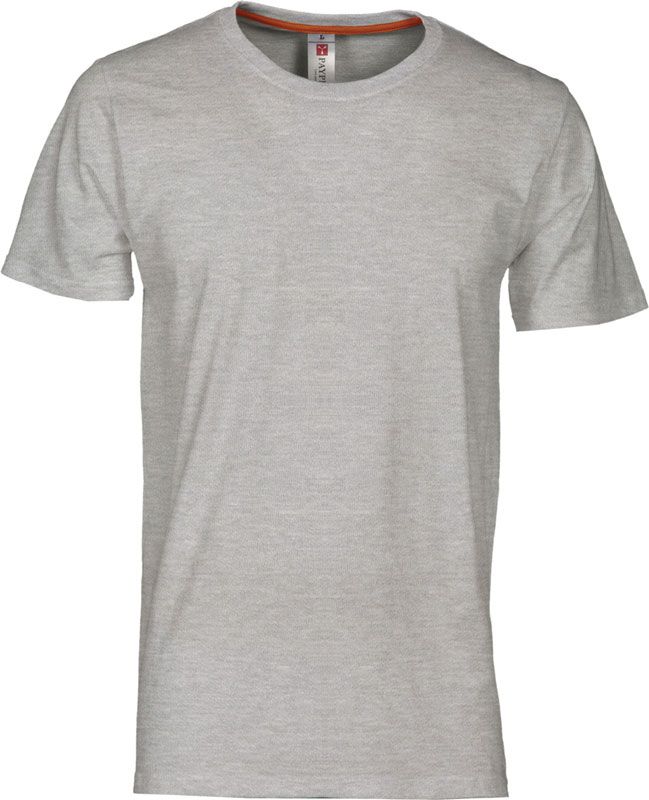 MAJICA T-SHIRT RADNA SUNSET MELANŽ SIVA vel.L