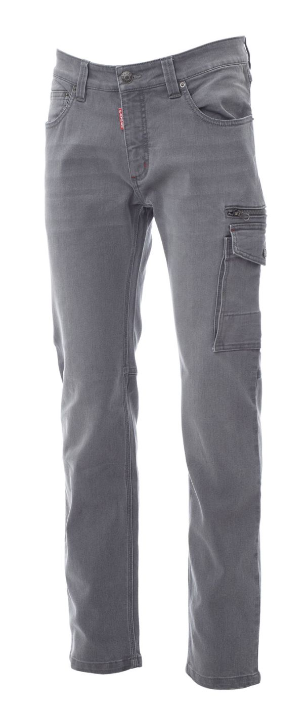 TRAPERICE RADNE WEST STEEL GREY (SIVE) vel.52