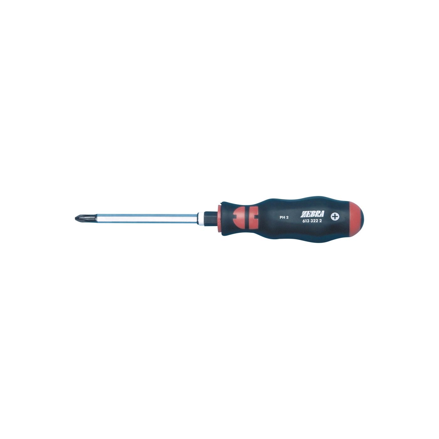 ODVIJAČ PH2X100, 6-KT KLJUČ, ZEBRA