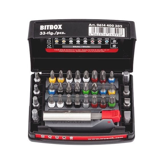 SET BITOVA VEL3 -PH/PZ/TX/6KT/SZ - 1/4" - 33DIJEL.