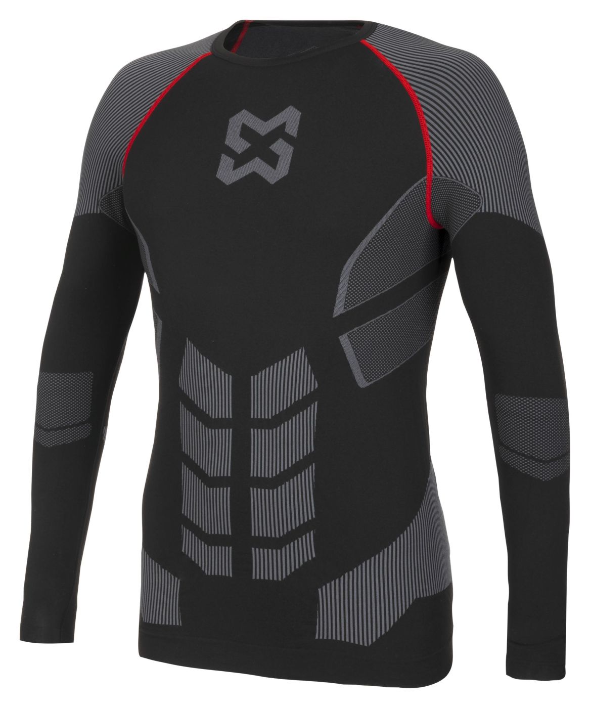 MAJICA- POTKOŠULJ D. RUK.ACTIVE CRNO/SIVA XXL/3XL