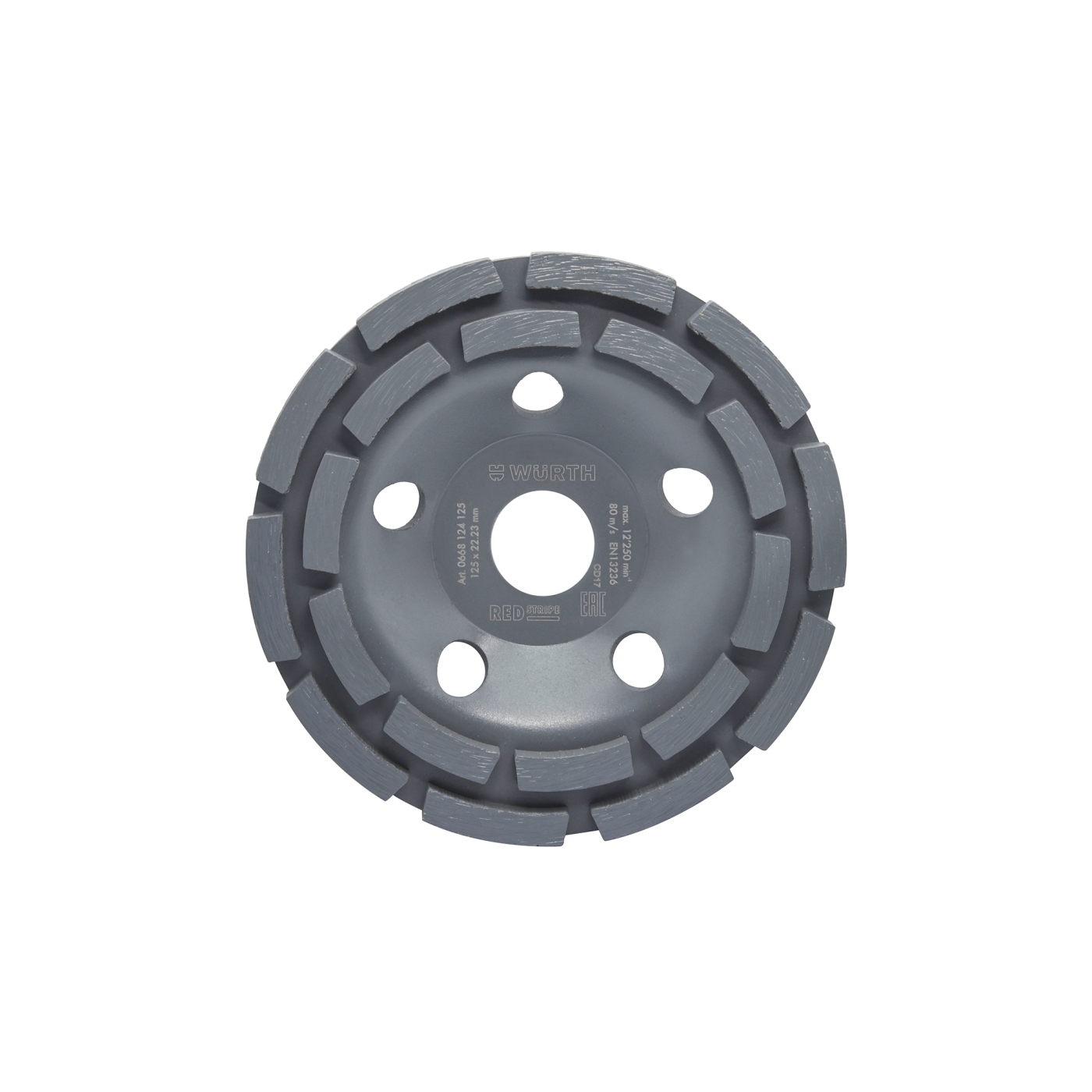 DIJAMANTNI BRUSNI LONAC REDSTRIPE 125 mm