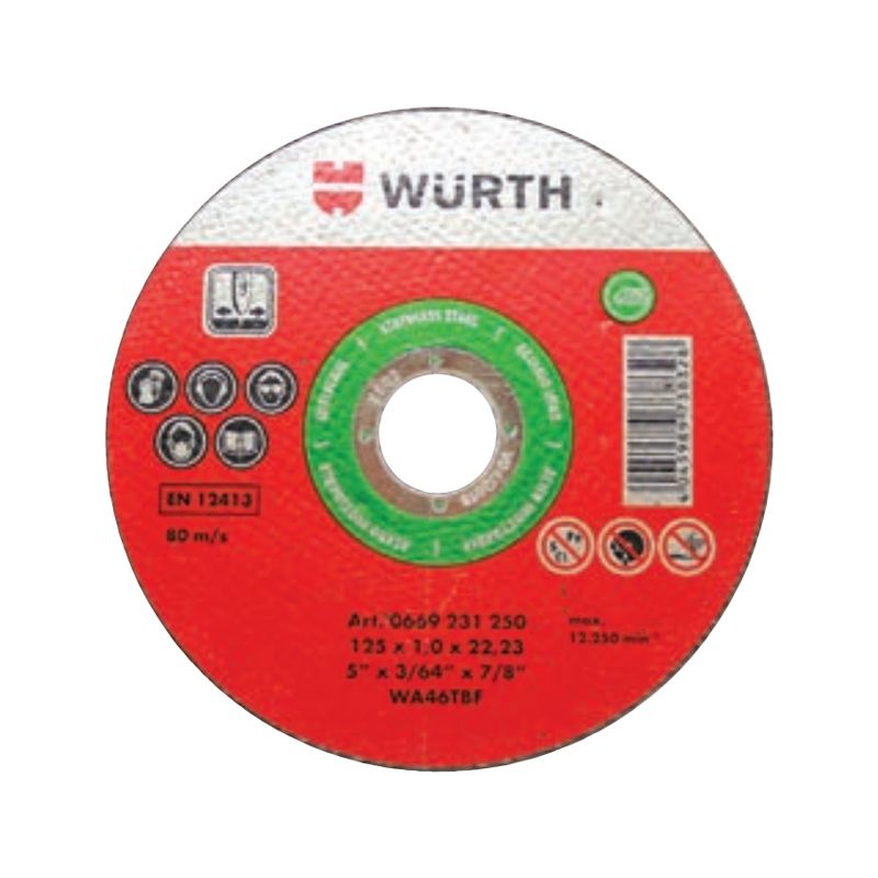 REZNA PLOČA INOX RAV 1mm d115X22,23