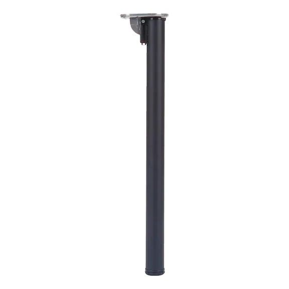 NOGA ZA STOL PREKLOPNA CRNA d50mm H705mm