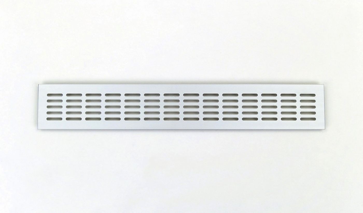 VENTILACIJSKA REŠETKA ALU SREBRNA F1 80/1000mm