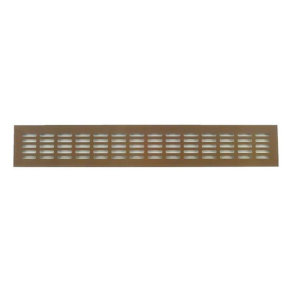 VENTILACIJSKA REŠETKA ALU SMEĐA/BRONCA 100/500mm