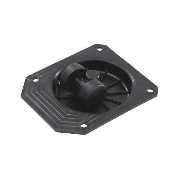 KOTAČ ZA NAMJEŠTAJ ROTIRAJUĆI TVRDI 120x105mm 35kg