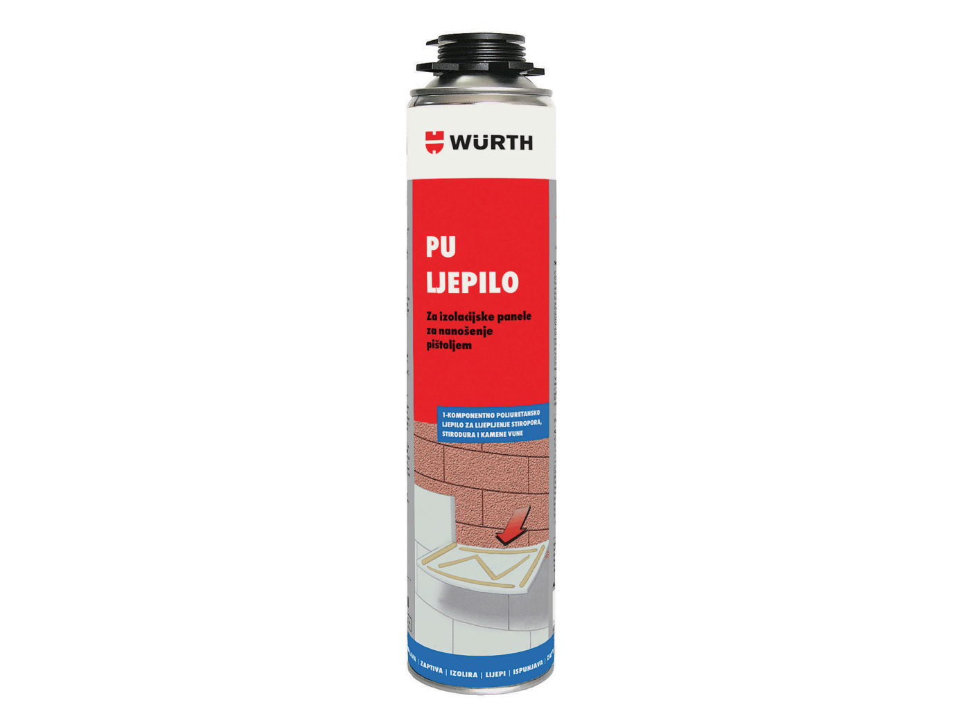 PUR LJEPILO ZA IZO PANELE PIŠTOLJSKO W23002-750ml