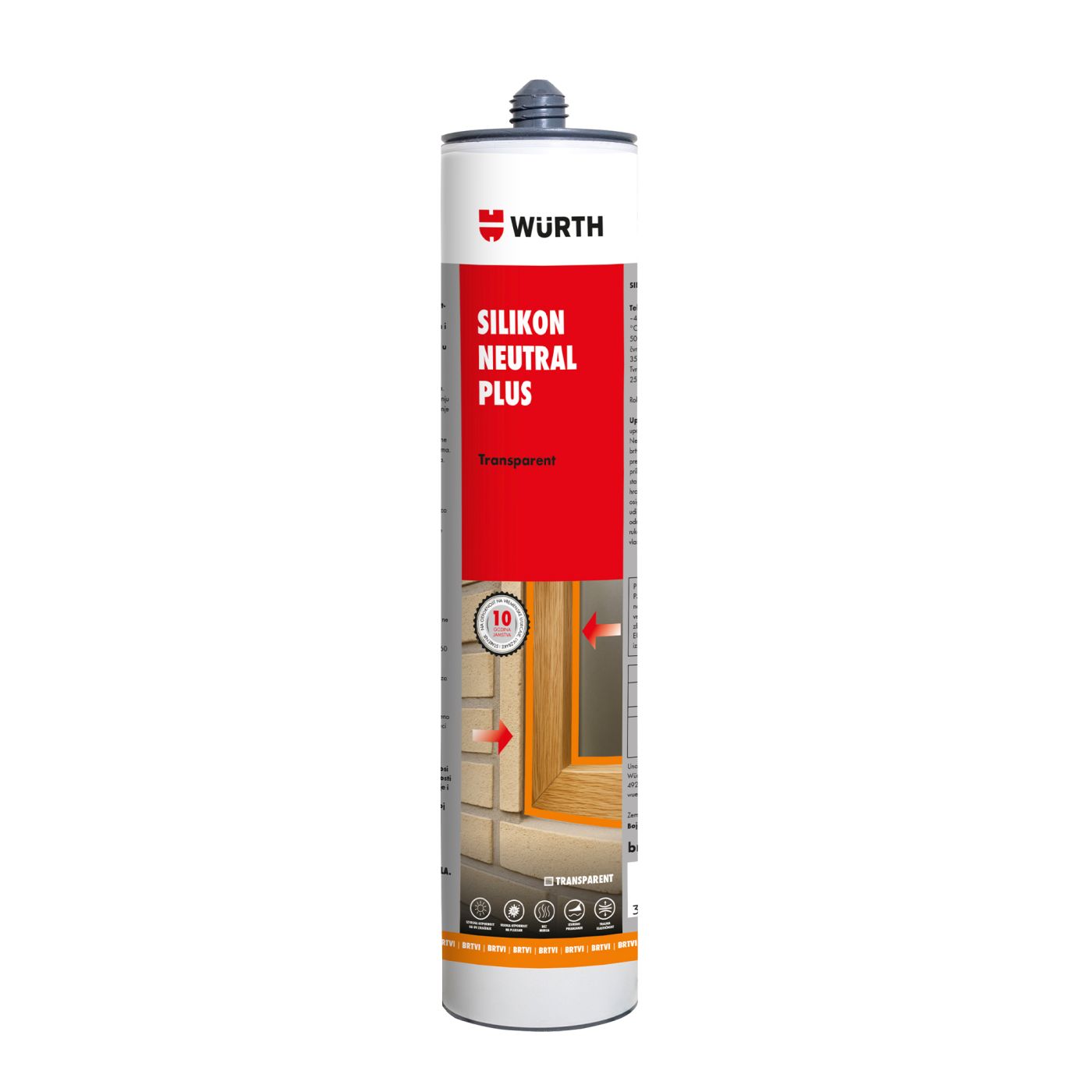 SILIKON NEUTRAL PLUS BIJELI  310ml
