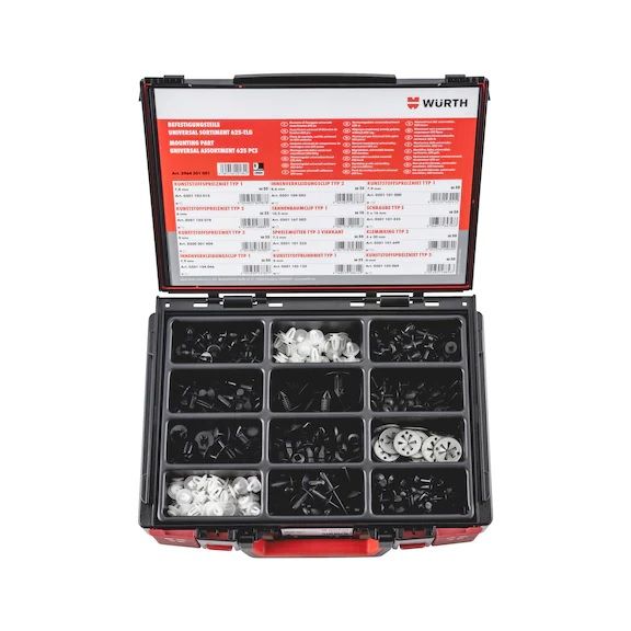 SET UNIVERZALNIH KOPČI ZA AUTO-460KOM